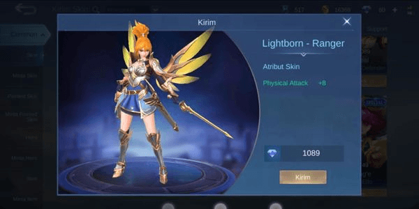 Gambar Product Lightborn - Ranger (Fanny Lightborn Skin)