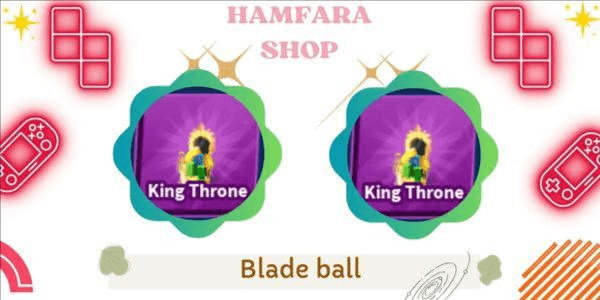 Gambar Product king throne emote - blade ball