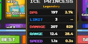 Ice Princess - Pixel Tower Defense