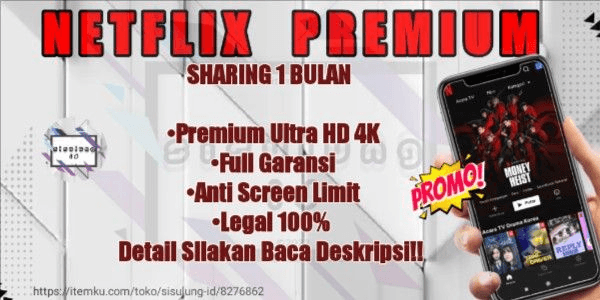 Gambar Product Sharing 1 Bulan 1 Profil HD (Region ID)