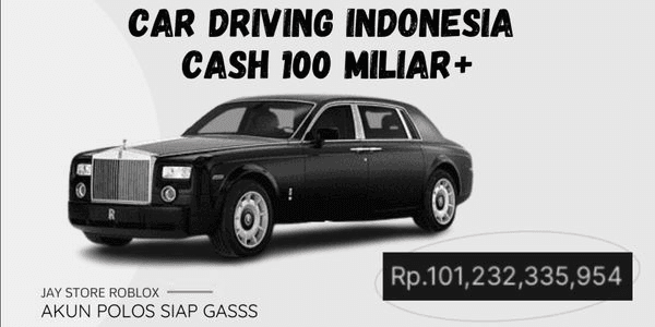 Gambar Product Akun CDID Uang 100M (Car Driving Indonesia)