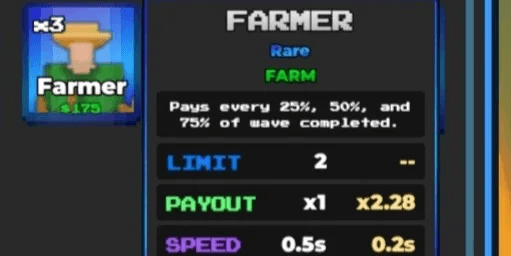 Farmer Unit - Pixel Tower Defense