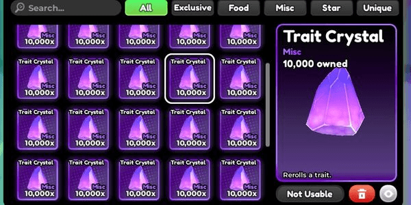 Gambar Product 1000 Trait Crystal