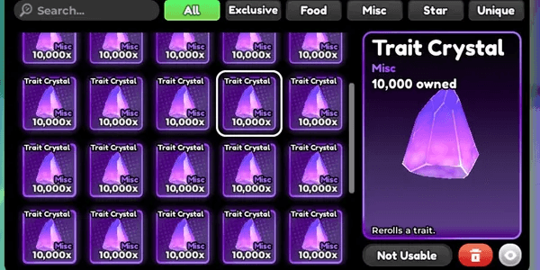 1000 Trait Crystal