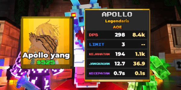 Gambar Product Apollo -Pixel Tower Defense (Legendary)