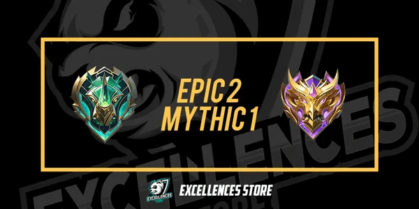 Paket Rank Epic 2-Mythic 1