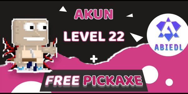 Gambar Product AKUN LEVEL 22 + RANDOM SET + PICKAXE