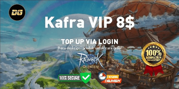 Gambar Product Kafra VIP 8$