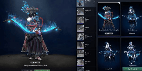 Gambar Product Stranger in the Wandering Isles (Drow Ranger Set Aghanim's 2021 Collector's Cache)