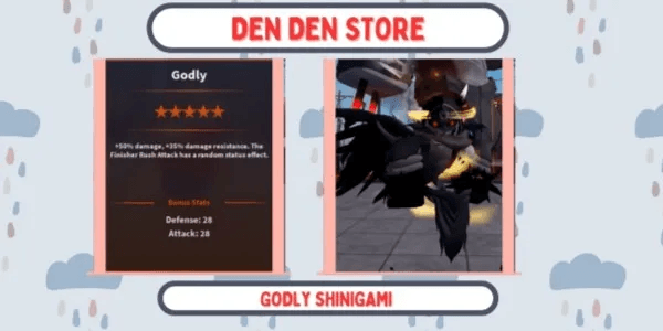 GODLY SHINIGAMI - A Universal Time + Bonus 3 Event Skin