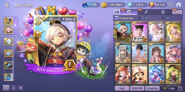 Gambar Product (LEG) MERIEL (LEG) HARYEONG (LEG) WHITE SUMMER (EVO) PRESTIGE DEATH (EVO) APHAI MANI (EVO) YOMRA (EVO) ELLIN (DIVE) CHRIS