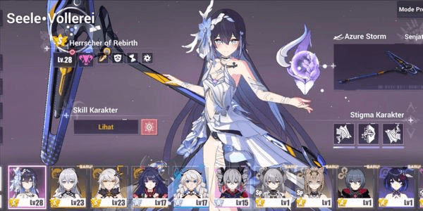 Gambar Product HI3 SEA | STARTER 10K CRYSTAL + Seele HoRb + HoV + SW