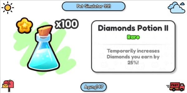 Gambar Product Diamonds Potion II