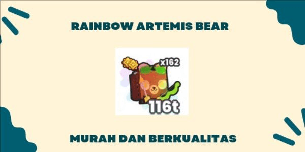 Gambar Product Rainbow Artemis Bear