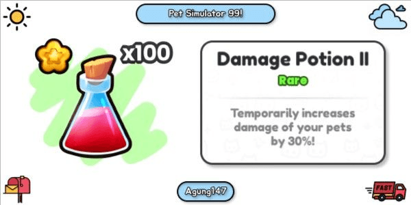 Gambar Product Damage Potion II