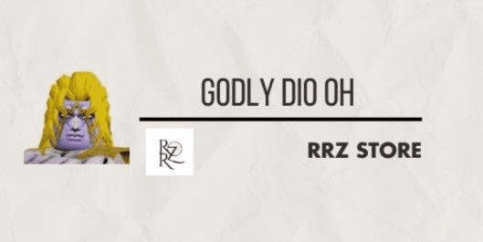 Gambar Product Godly Dio OH - Anime Last Stand