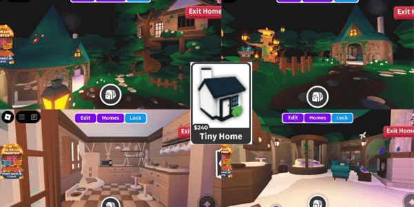 Gambar Product Glitch Tiny House Cozy Fairy Cottage