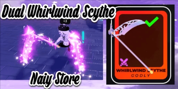 Dual Whirlwind Scythe - Death Ball