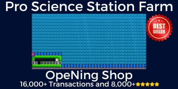 Gambar Product PRO SCIENCE STATION FARM (5000+ STATIONS, FULL WATER & PORTAL DESIGN)