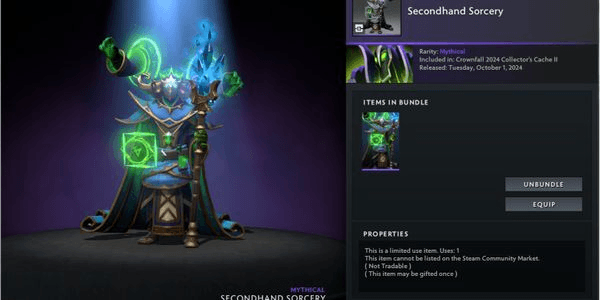 Gambar Product Secondhand Sorcery (Rubick Set ULTRA RARE) Collector's Cache II 2024