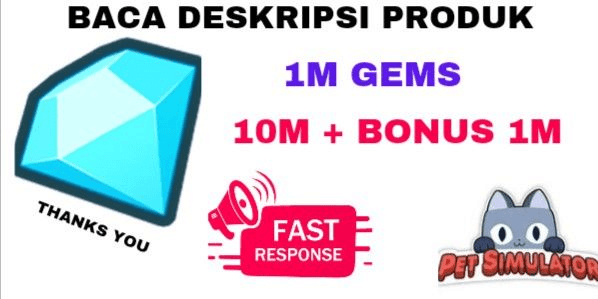 Gambar Product 1,000,000 Gems