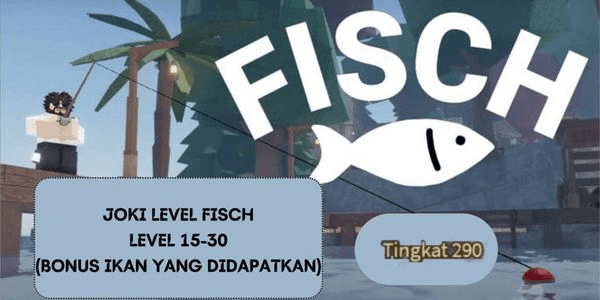 Gambar Product jasa joki level fisch roblox