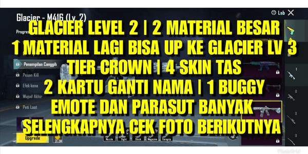 Gambar Product GLACIER LEVEL 2 | 2 MATERIAL ( 1 MATERIAL LAGI KE GLACIER LEVEL 3 )