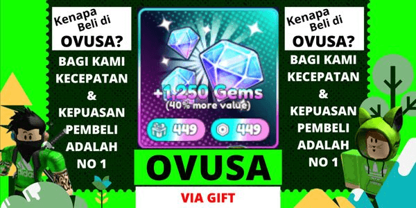 Gambar Product 1,250 Gems