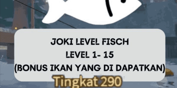 Gambar Product jasa joki level fisch roblox