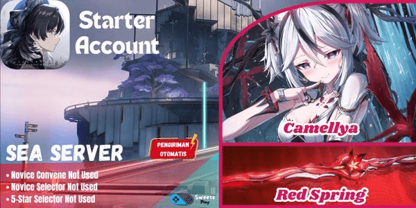 Gambar Product [SEA] Wuthering Waves Camellya + Red Spring Starter Account