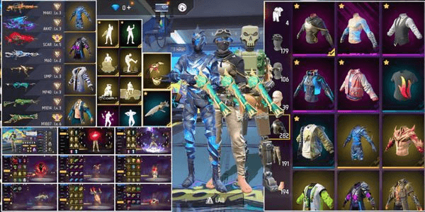 Gambar Product READY STOK SCAR MAX FT SG2 TEROMPET | VAULT 282 | BUNDLE LEGO | BUNDLE ETERNAL AVENGER | BUNDLE YINYANG BIRU | SENJATA INCU UTAMA ADA 2