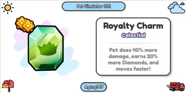 Gambar Product "Royalty Charm Mythical"