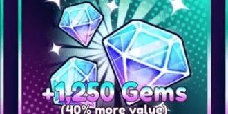 1,250 Gems