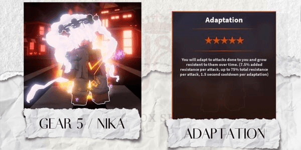 Gambar Product Adaptation Gear 5 / Nika | Mythic Trait - A Universal Time (AUT)