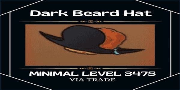 Gambar Product Dark Beard Hat