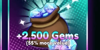 2,500 Gems