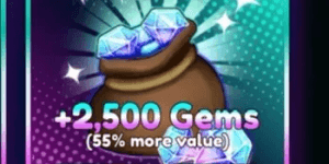 2,500 Gems