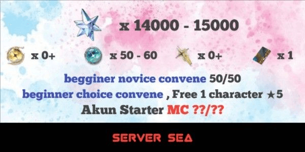 Gambar Product Akun Reroll SIAP GACHA Starter [SEA] - 2