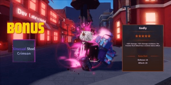 Gambar Product Godly King Crimson Bonus Unusual | A Universal Time