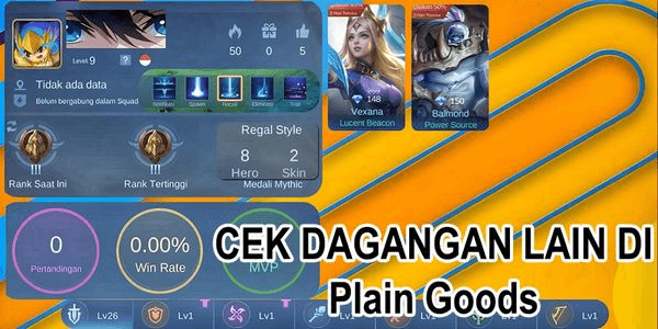 Gambar Product #A103 AKUN MOBILE LEGENDS MURAH