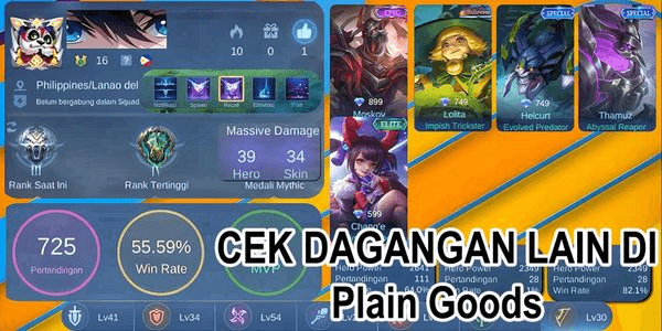 Gambar Product #A102 AKUN MOBILE LEGENDS MURAH