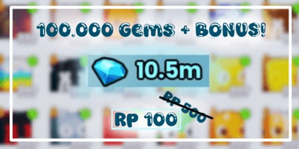 Gambar Product 100,000 Gems