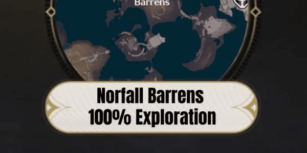 Norfall Barrens Exploration