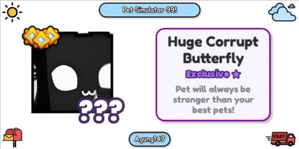 Gambar Product Huge Corrupt Butterfly