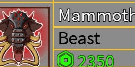 Gambar Product Mammoth (Permanent)