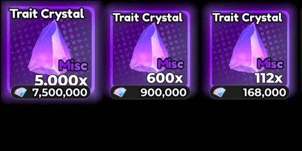 Gambar Product 1000 Trait Crystal