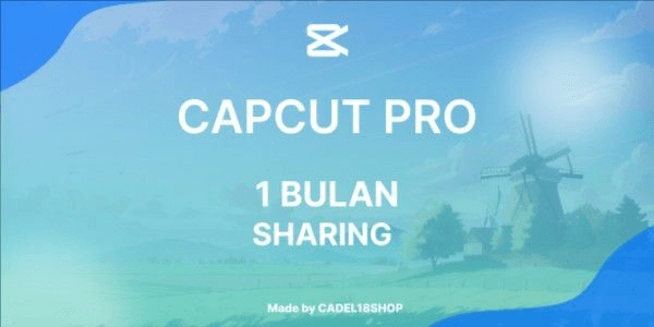 Gambar Product CapCut Pro 1 Bulan