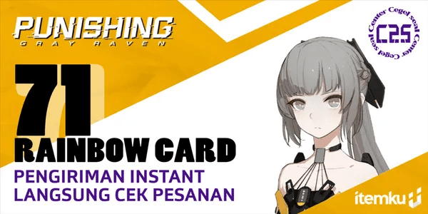 71 Rainbow Card