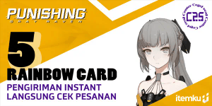 5 Rainbow Card