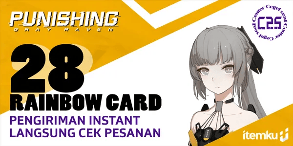 28 Rainbow Card